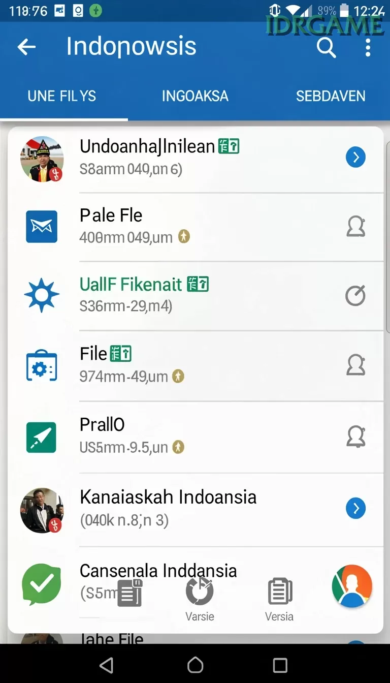 Cuplikan layar ISOTOTO — pengaturan akun