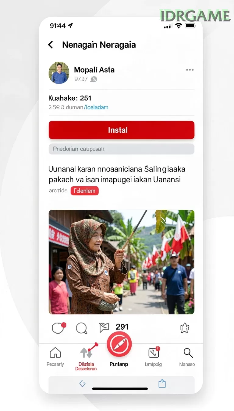 Cuplikan layar MITRATOGEL — aktivitas